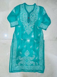 Brand New Chikan Kari Kurta