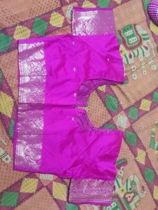 Banarasi silk blouse less used