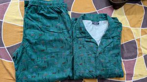 Men Nightsuit Green
