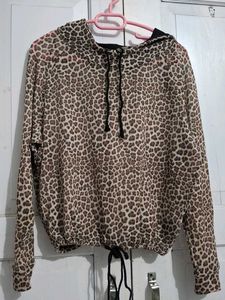 Dividend H&M Womens Top Leopard  Print