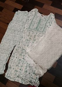 Pant Suit With Dupatta