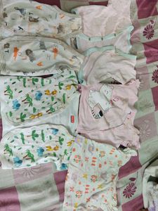 Baby Girls Used Tshirts 3-6 Months