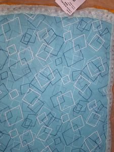 Stylish Blue Printed Saree