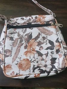 Floral Print Crossbody Bag