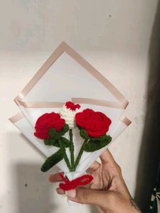Crochet Flower Bouquet - Handmade