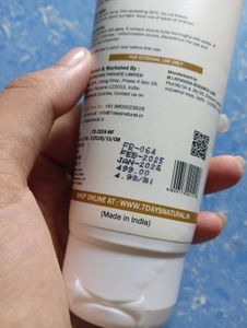 7 Days Natural Face Wash