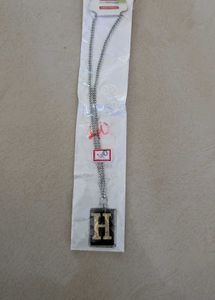 H Silver Chain