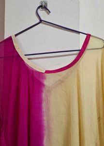 Double Colour Kaftan Top 💓💛