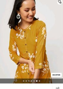 Elegant Yellow Kurta