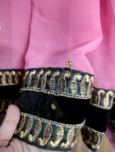 Pink Saree