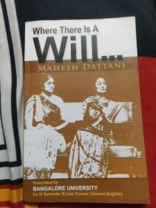 Where There Is A Will Book