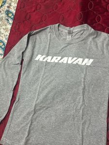 Karavan Gray Long Sleeve Tee