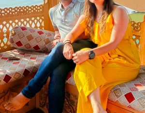 Yellow Frilled Jumpsuit