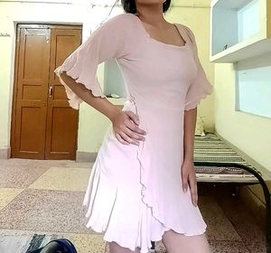 Ruffle Off-Shoulder Mini Dress