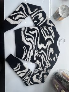 Forever 21 Black N White Cardigan Sweater Brandnew