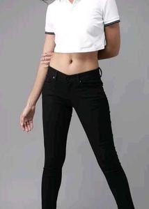 Classic Black Skinny Jeans