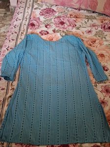 Pink Printed Kurti