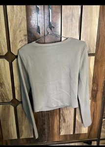 Zara Cutout Long Sleeve Top