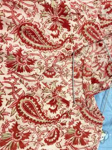 Pure Cotton Paisley Block Print Kurta! ✨