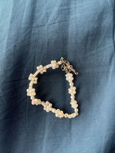 Bracelt Set Beaded And Flat Beads