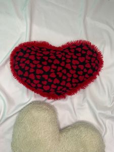 Heart Shaped Decorative Pillows Set of 2