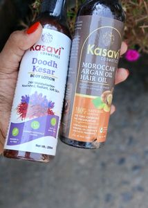 Combo Body Lotion &hair Oil