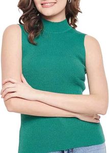 MADAME Classy Half Sweater for Women