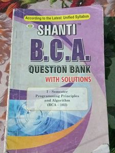 Bca 1st Semester Solution Bank