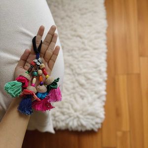 Handmade Unique Tribal Boho/ Multicolor Hair strin