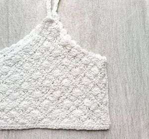 Crochet Knit Crop Top