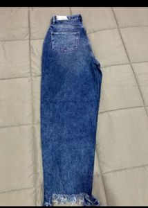 ONLYAcid-Wash Distressed Loose-FitJeans