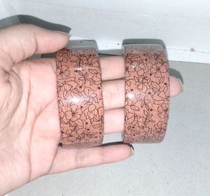 Aesthetic Bangles Set Of 3