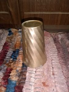 2 Bronze Glasses