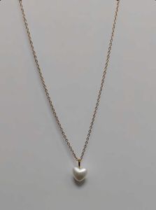 Pearlescent Heart Necklace