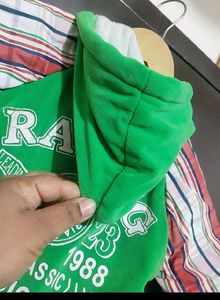 Green🟢 Winter Set For 3- 6 Month Baby