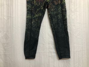 Varied Gear Black Printed Leggings