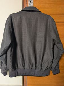 Brown Check Harrington Jacket