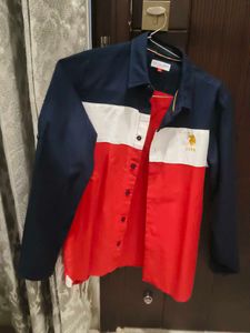 US Polo Assn. Color Block Shirt