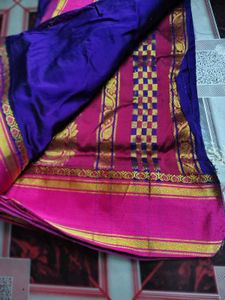 Elegant Purple Saree