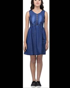 Blue Denim Dress