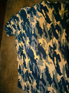 Camo Print T-Shirt