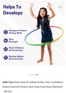 Hula Hoop For Adult &amp; Kids