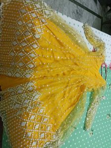 Bright Yellow Flowy Dress