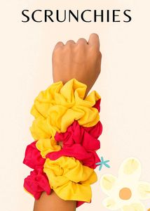 Colorful Scrunchie Set
