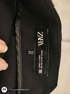 Zara Signature Trouser Black Size 28