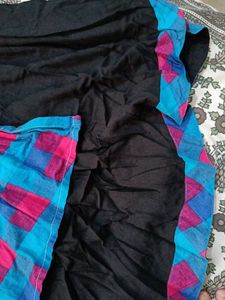Boho Plaid Beaded Tunic