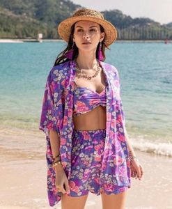 Floral Beach Romper