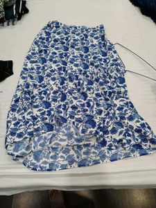Floral Print Skirt