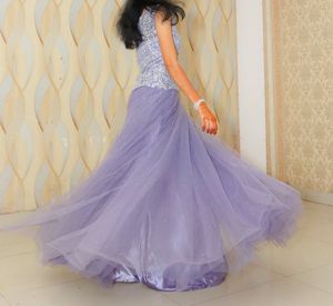Stunning Purple Evening Gown