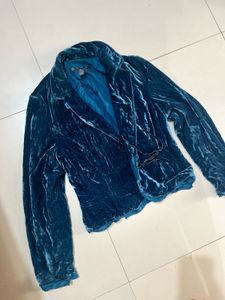 Velvet Blue Jacket